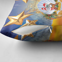 Marshall Islands Christmas Pillow Cover Seashell Santa Beach Vibes - Polynesian Pride