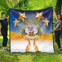 Marshall Islands Christmas Quilt Seashell Santa Beach Vibes - Polynesian Pride