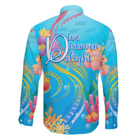 Under The Sea Scuba Diving Family Matching Puletasi Dress and Hawaiian Shirt Polynesian Pattern LT05 - Polynesian Pride