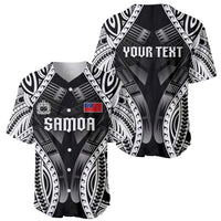 Personalised Remember Samoa Black Saturday Baseball Jersey Samoa Mo Samoa - Polynesian Pride
