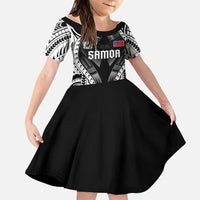 Personalised Remember Samoa Black Saturday Family Matching Puletasi and Hawaiian Shirt Samoa Mo Samoa - Polynesian Pride