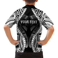 Personalised Remember Samoa Black Saturday Family Matching Summer Maxi Dress and Hawaiian Shirt Samoa Mo Samoa - Polynesian Pride
