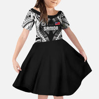 Personalised Remember Samoa Black Saturday Family Matching Tank Maxi Dress and Hawaiian Shirt Samoa Mo Samoa - Polynesian Pride