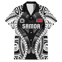 Personalised Remember Samoa Black Saturday Family Matching Tank Maxi Dress and Hawaiian Shirt Samoa Mo Samoa - Polynesian Pride