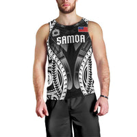 Personalised Remember Samoa Black Saturday Men Tank Top Samoa Mo Samoa - Polynesian Pride