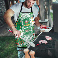 Norfolk Island Christmas Apron Festive Beach Vibes - Polynesian Pride