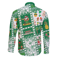 Norfolk Island Christmas Family Matching Off Shoulder Maxi Dress and Hawaiian Shirt Festive Beach Vibes - Polynesian Pride