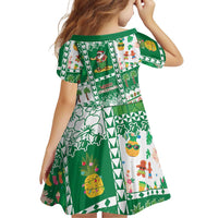 Norfolk Island Christmas Family Matching Tank Maxi Dress and Hawaiian Shirt Festive Beach Vibes LT05 - Polynesian Pride