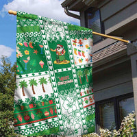 Norfolk Island Christmas Garden Flag Festive Beach Vibes - Polynesian Pride
