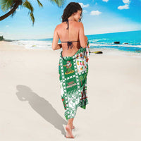 Norfolk Island Christmas Sarong Festive Beach Vibes - Polynesian Pride