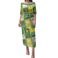 Pitcairn Islands Christmas Family Matching Puletasi and Hawaiian Shirt Festive Beach Vibes - Polynesian Pride