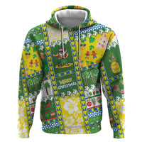 Pitcairn Islands Christmas Hoodie Festive Beach Vibes - Polynesian Pride