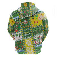 Pitcairn Islands Christmas Hoodie Festive Beach Vibes - Polynesian Pride
