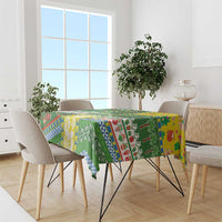 Pitcairn Islands Christmas Tablecloth Festive Beach Vibes - Polynesian Pride
