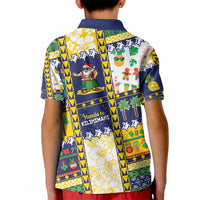 Tokelau Christmas Kid Polo Shirt Festive Beach Vibes - Polynesian Pride