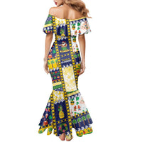 Tokelau Christmas Mermaid Dress Festive Beach Vibes - Polynesian Pride