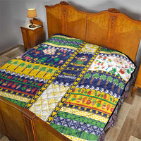 Tokelau Christmas Quilt Festive Beach Vibes - Polynesian Pride