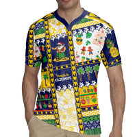 Tokelau Christmas Rugby Jersey Festive Beach Vibes - Polynesian Pride
