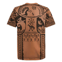Polynesia Maui Tattoo Inspired Cosplay Costume Rugby Jersey