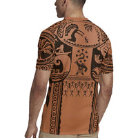 Polynesia Maui Tattoo Inspired Cosplay Costume Rugby Jersey