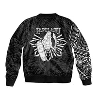 Philippines Tribal Bomber Jacket King Lapu Lapu Black Version