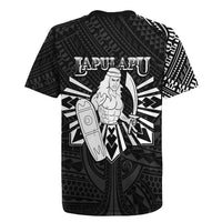 Philippines Tribal Rugby Jersey King Lapu Lapu Black Version