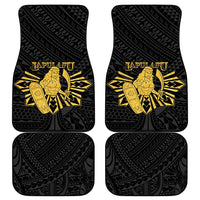 Philippines Tribal Car Mats King Lapu Lapu Gold Version