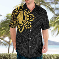 Philippines Tribal Hawaiian Shirt King Lapu Lapu Gold Version