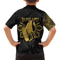 Philippines Tribal Hawaiian Shirt King Lapu Lapu Gold Version