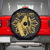 Philippines Tribal Spare Tire Cover King Lapu Lapu Gold Version