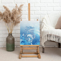 Mother's Love Is Deeper Than Ocean Canvas Wall Art Polynesian Style