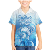 Mother's Love Is Deeper Than Ocean Family Matching Mermaid Dress and Hawaiian Shirt Polynesian Style