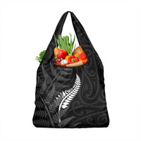 New Zealand Chur Bro Grocery Bag Maori Koru With Silver Fern