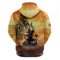 Hawaii Memorial Day Zip Hoodie Remember Their Sacrifice