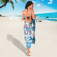 Fiji 679 Constitution Day Sarong Fijian Tapa Pattern