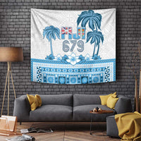 Fiji 679 Constitution Day Tapestry Fijian Tapa Pattern