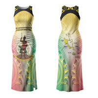 Vanuatu Independence Day Couples Matching Tank Maxi Dress and Hawaiian Shirt The Untouched Paradise LT05 - Polynesian Pride