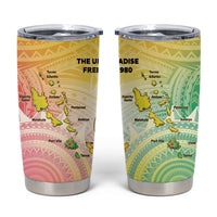 Vanuatu Independence Day Tumbler Cup The Untouched Paradise