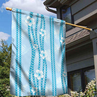 Hawaii Queen Liliuokalani Garden Flag Blue Lei Pua Kalaunu LT05 - Polynesian Pride