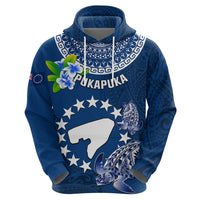 Personalized Cook Islands Pukapuka Hoodie Coat Of Arms Plumeria Polynesian Turtle LT05 - Polynesian Pride