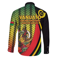 Vanuatu Constitution Day Family Matching Mermaid Dress and Hawaiian Shirt Long Live Vanuatu LT05 - Polynesian Pride