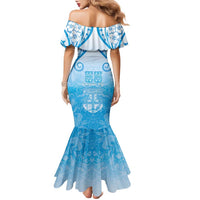 Fiji Day Family Matching Mermaid Dress and Hawaiian Shirt 55th Anniversary Forever Fiji - Polynesian Pride