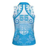 Fiji Day Women Sleeveless Polo Shirt 55th Anniversary Forever Fiji - Polynesian Pride