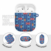 Fiji Masi Tapa AirPods Case Coat Of Arms - Polynesian Pride