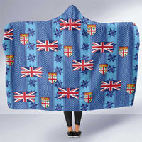 Fiji Masi Tapa Hooded Blanket Coat Of Arms - Polynesian Pride