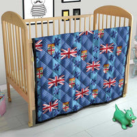 Fiji Masi Tapa Quilt Coat Of Arms - Polynesian Pride