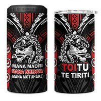 Aotearoa Mana Maori 4 in 1 Can Cooler Tumbler Toitu Te Tiriti