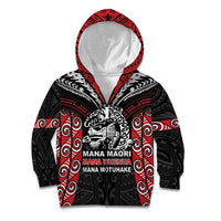 Aotearoa Mana Maori Kid Hoodie Toitu Te Tiriti