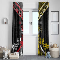 Niue And Aotearoa Window Curtain Together For Te Tiriti O Waitangi