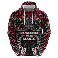 Aotearoa Zip Hoodie Proud To Be Maori